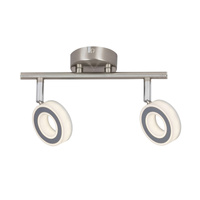 Nástěnné LED bodové svítidlo 8,5W 800lm 4000K Chrome Modern Zora 5940 Rabalux