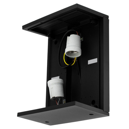 Zahradní nástěnná lampa 2x E27, obdélníková LEVIS LUMILED