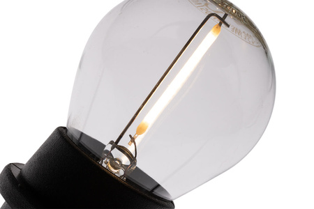 Venkovní zahradní girlanda světelný řetěz 20m 20xE27 LED 1.3W