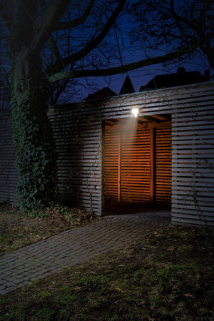 27W 4000K IP55 šedý Reflektor LED s LEDVANCE Floodlight Endura Pro Motion Sensor