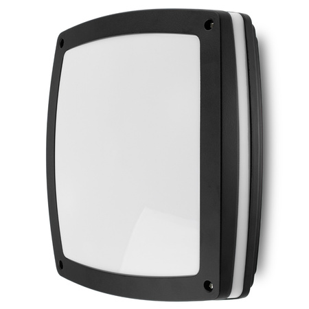 Zahradní nástěnná lampa stropní, 2x E27 čtvercové LARIS LUMILED