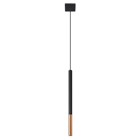 MOZAICA 1 G9 Závěsné stropní svítidlo Elegant Black-Copper SOLLUX