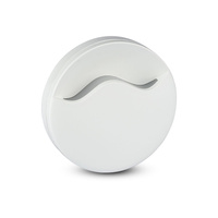 LED orientační svítilna 0.45W 3000K Se senzorem soumraku Kulaté Bílé Samsung Chip VT-83 V-TAC