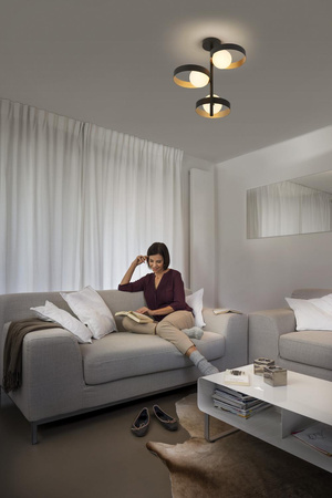 Dekorativní stropní svítidla 3xG9 Black Memphis Ceiling LEDVANCE