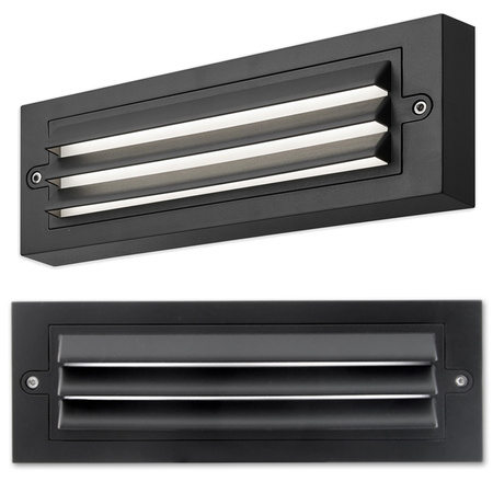 Zahradní nástěnné svítidlo Elevation LED nástěnné svítidlo 6W ČERNÁ POLA