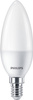 LED žárovka na svíčku E14 B38 7W = 60W 806lm 4000K Neutrální bila PHILIPS