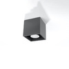Svítidlo pro povrchovou montáž QUAD G10 Halogen Spot Tuba Cube Antracat SOLLUX