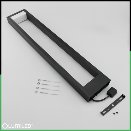 Venkovní zahradní lampa 10W, LED sloupek 80cm HOSTA LUMILED