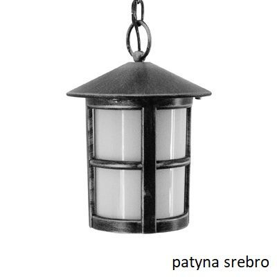 Venkovní závěsná LED zahradní lampa CORDOBA II K 1018/1/TD E27 Su-Ma