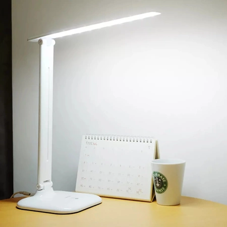 Stolní lampa LED 8W CCT 3v1 3000-6500K školní bílá TOLEDO GOLDLUX (Polux)