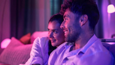 Inteligentní 20W CCT RGB 3m 75" Philips Hue Play Gradient LED Lightstrip Bluetooth Zigbee