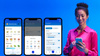 3x LED žárovka E27 A60 8W = 60W 806lm 2700-6500K TW Smart SMART WiFi Bluetooth App WiZ Philips