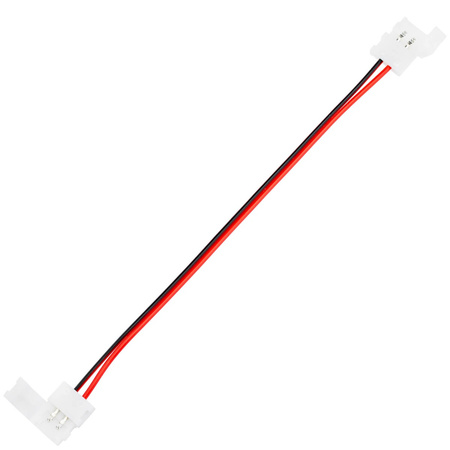 2PIN konektor pro LED pásek. 2stranná západka s 8mm kabelem