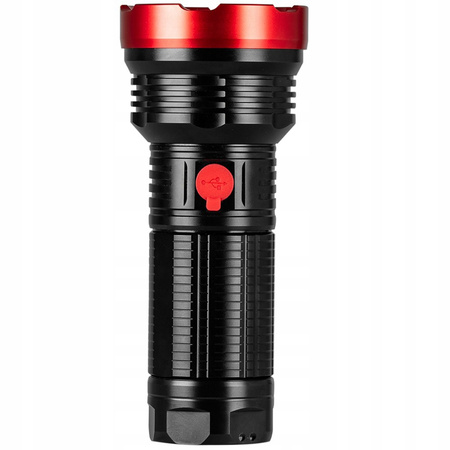 Taktická svítilna LED Pro nabíjecí svítilna USB-C 20W 2000lm IPX5 VAYOX