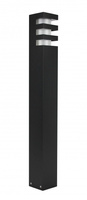 Venkovní stojací zahradní lampa POST RADO 1 BL E27 75cm Su-Ma