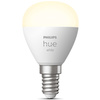LED žárovka kulová E14 P45 5,7W 2700K teplá bílá PHILIPS HUE White Bluetooth Zigbee