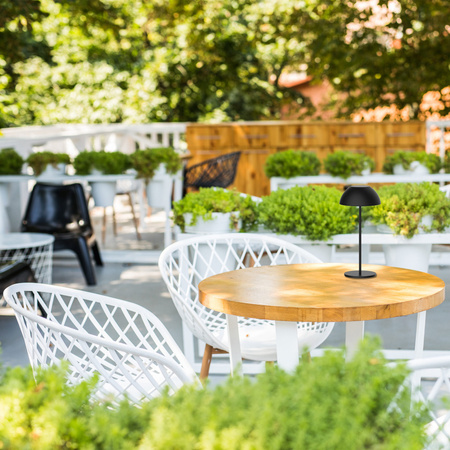 Dekorativní LED svítidlo 1,8 W 160 lm 2700K teplá černá IP44 stmívatelné Tanzanie Sanico Goldlux