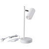 Stolní stolní lampa Školní kancelářská noční lampa Nastavitelná GU10 Bílá Evalo Kanlux