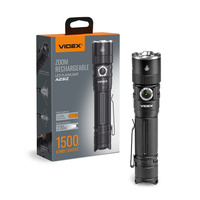 Dobíjecí ruční svítilna LED 20W 1500lm 6 režimů USB-C Vodotěsné IP66 Videx
