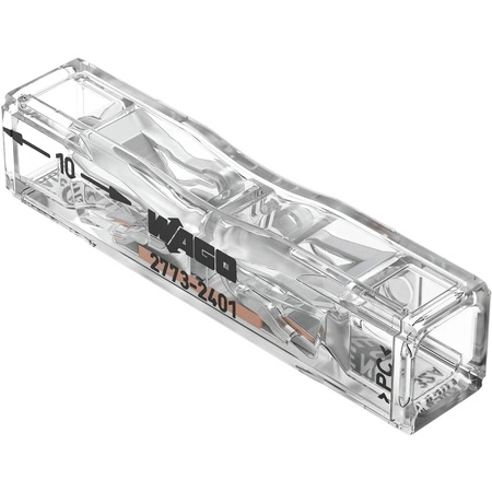Instalační konektor Rychlokonektor 2773-2401 Průchozí otvor 2x4mm WAGO