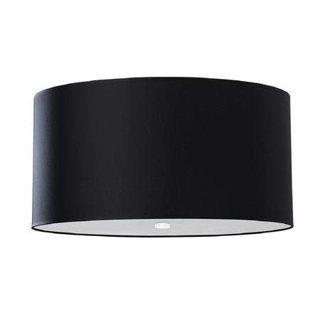 LED stropní svítidlo Plafond OTTO 5xE27 Kruhové svítidlo 50 cm černé SOLLUX
