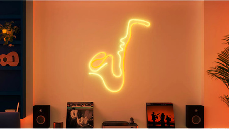 NEON LED pásek 45W RGBIC 10m Smart SMART WiFi Bluetooth Aplikace WiZ