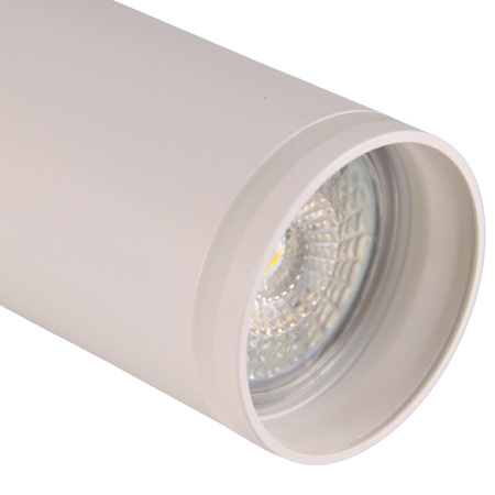 Bílé kolejnicové svítidlo POLUX GU10 pro přípojnice Paris