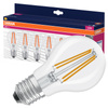 6x LED žárovka A60 E27 6,5W = 60W 806lm 2700K Warm 300° VALUE CLASSIC Osram