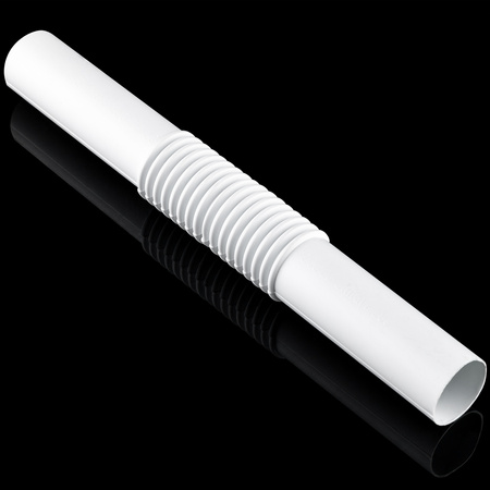 Flexibilní rozšiřovací konektor ZCL 22 mm PVC bílý 5 ks