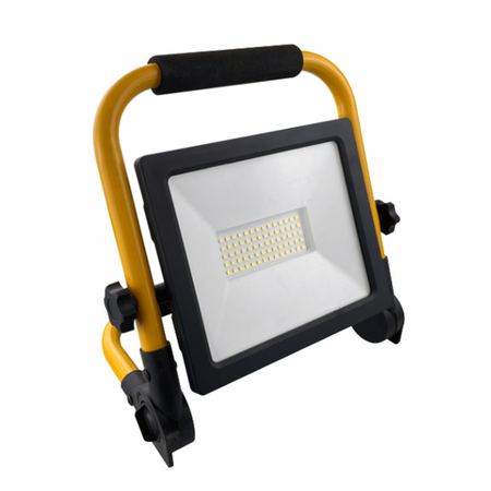 Reflektor 50W přenosný na stojanovém držáku neutrální bílá barva 4000K Silný