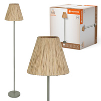 Dekor Stojací lampa E27 Hnědá zelená Dekor Ledvance