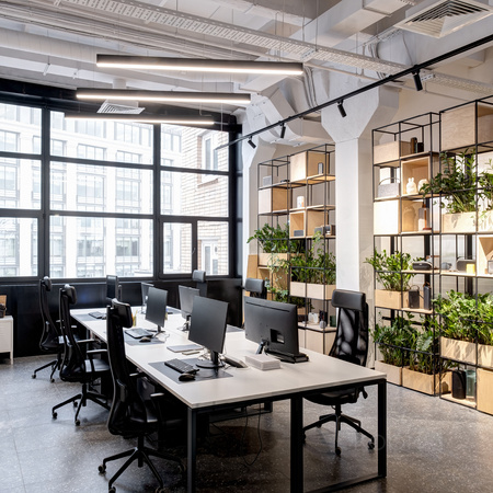 LED lineární svítidlo 40W 4800lm 4000K Neutral IK03 Black Koline Kobi