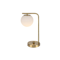 Stolní lampa stolní noční dekorativní E27 zlatá moderní Kiara Rabalux