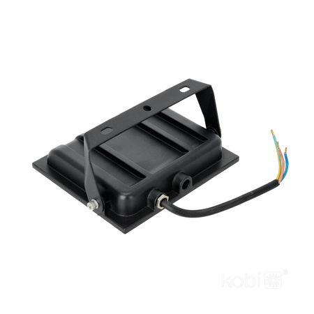 Venkovní LED reflektor Zahrada 50W 4270lm 4000K Neutrální 120° IP65 IK05 Černá MH Kobi