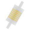 LED žárovka R7s 78mm 12W = 100W 1521lm 2700K Teplá bílá 360° OSRAM STAR Stmívatelné