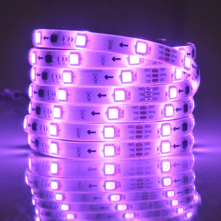 RGB LED pásek 24W 380lm 120° bílý IP65 stmívatelný Sanico Goldlux