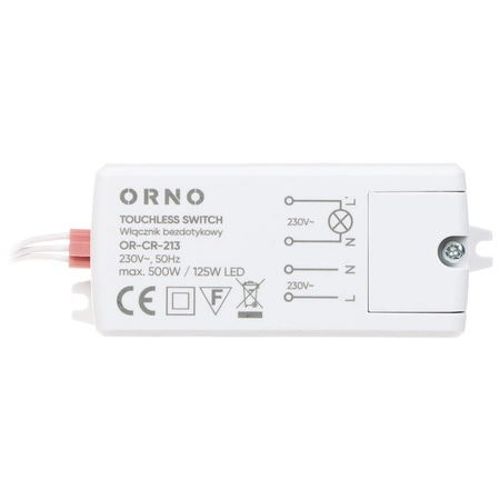 Bezdotykový spínač LED Senzor pohybu 230V 500W