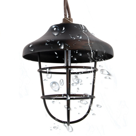 SOLAR GIRLAND 10x kovová lucerna 4.5m zahradní dekorativní 3000K Teplá bílá