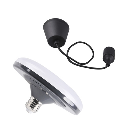 Stropní závěsné svítidlo KIKI 1xE27 10W ČERNÁ 3000K GOLDLUX (Polux)