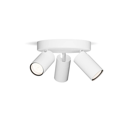 Reflektorové stropní svítidlo 3x GU10 IP44 bílé Kosipo Philips