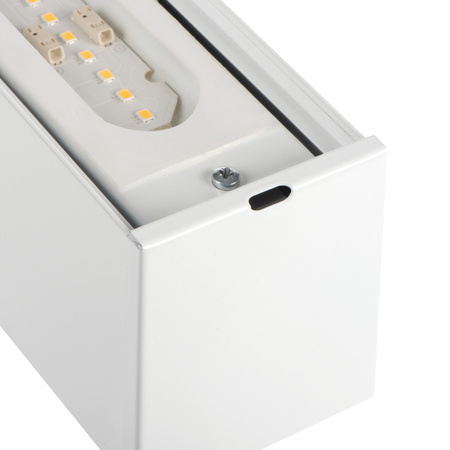 LED stropní svítidlo 9W 1300lm 4000K neutrální bílá 95° IP54 povrchová montáž bílé Kanlux