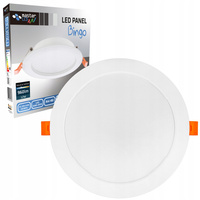 LED stropní svítidlo 12W 960lm 4000K neutrální zapuštěné kulaté bílé Proma Masterled