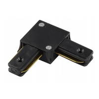 Úhlový Spojka pro Jednofázové Kolejnicové Profilové Systémy Černá LUMILED