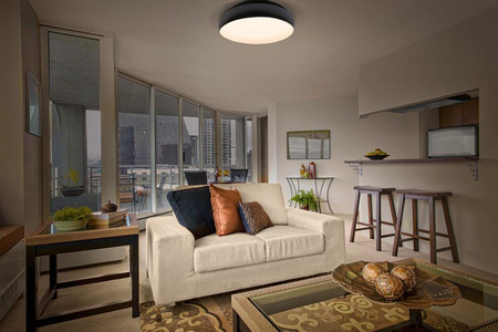 Plafond LED stropní svítidlo 16W 1000lm 3000K teplé stmívatelné černé bílé 30cm Orbis Ledvance