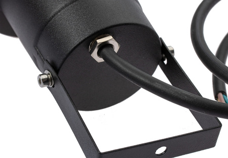 LED zahradní lampa GU10 IP65 TIGHT Black - 1m kabel