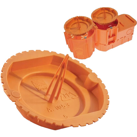 Montážní kryt 60 mm pro PK60 Zástrčka víka plechovek s knírkem PAWBOL