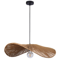 Stropní závěsné svítidlo E27 Beige BAMBOO NATURAL Sanico Goldlux