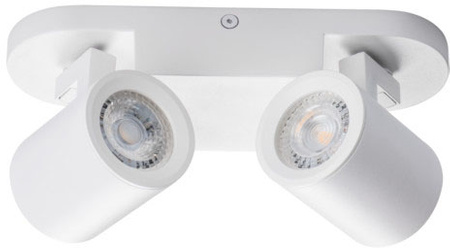 Nástěnné svítidlo Nastavitelná LED GU10 kulatá bílá Laurin Kanlux