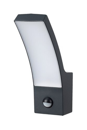 Zahradní lampa LED nástěnná lampa PALANGA 12W 3000K IP44 s pohybovým senzorem bílá antracitová RABALUX