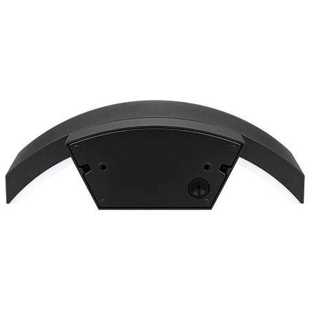 Zahradní nástěnné svítidlo Elevation LED nástěnné svítidlo 9W s pohybovým a soumrakovým senzorem Black BELLA